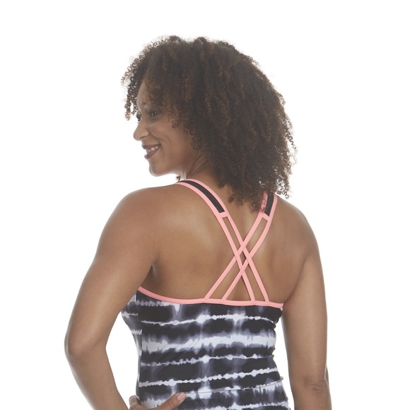 Zeroxposur Racerback UPF 30+ Action Tankini Top For Women (MARLIN) - Picture 2 of 4